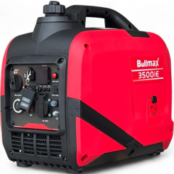 Инверторен обезшумен генератор за ток Bullmax 3500i,3.2kW, червен, преносим, ел.старт, Дистанционно управление, Чиста Синусоида