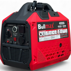 Инверторен обезшумен генератор за ток Bullmax 4000i, 4.0kW, Дистанционно управление, чиста синусоида, 149сс