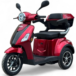 Електрическа триколка Fullmax R1, 1500W, 60V/20Ah, червена, CE сертификат