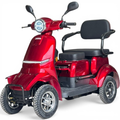Триместна електрическа четириколка за възрастни и трудноподвижни R4, 2000W,60V,20Ah, LED