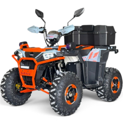 Двуместно Бензиново ATV Fullmax ZIGO 150cc, Червено, Теглич. 7500rpm,55km/h, 2026г